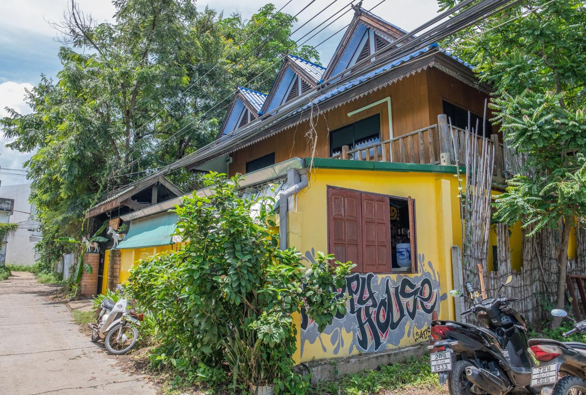 빠이 Happy House Backpackers 호스텔 외부 사진