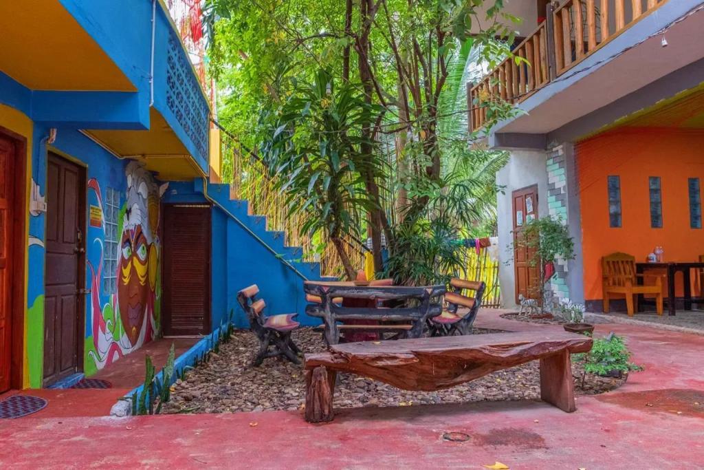 빠이 Happy House Backpackers 호스텔 외부 사진