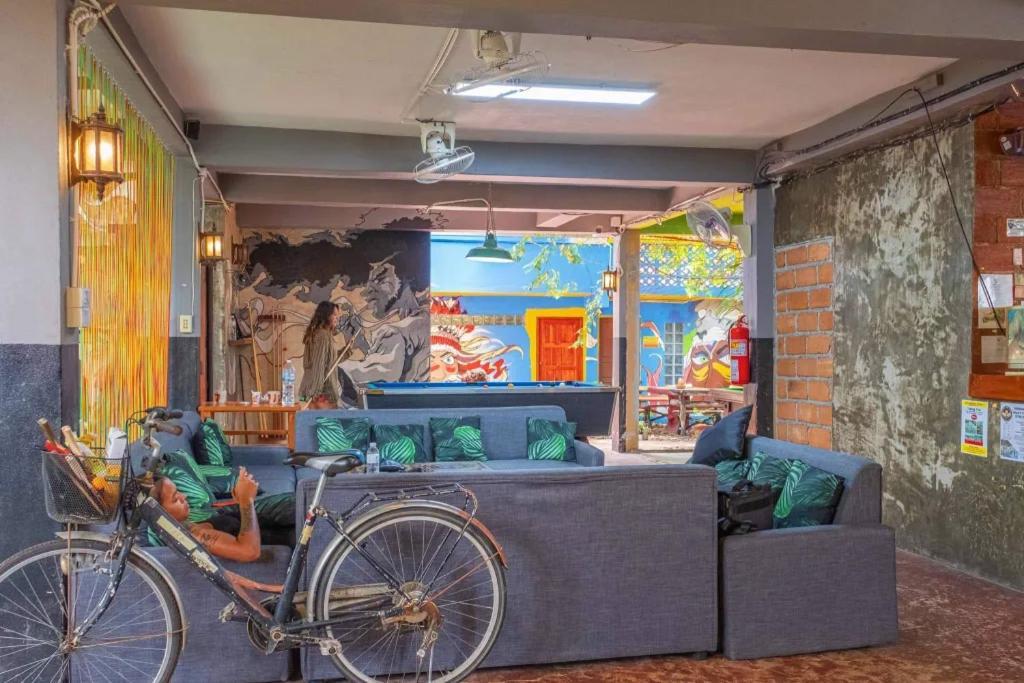 빠이 Happy House Backpackers 호스텔 외부 사진
